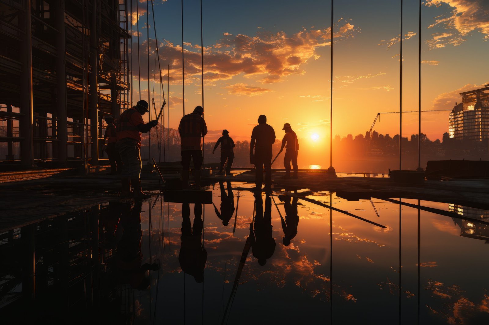 vecteezy_construction workers concrete pouring at sunset generative ai_27809179 scaled